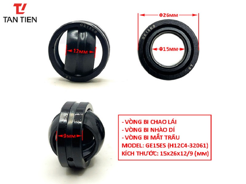 Bạc Đạn Dí GE15ES